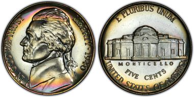 1940 5C Reverse of 1940 PR67