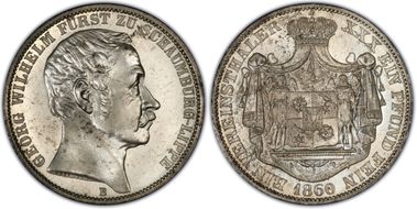 1860-B Thaler KM-46 D-909 PR64CAM