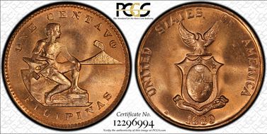 1939-M 1C MS64RD
