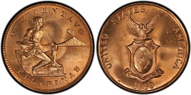 1939-M 1C MS64RD