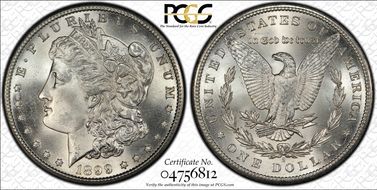 1899-S $1 MS66