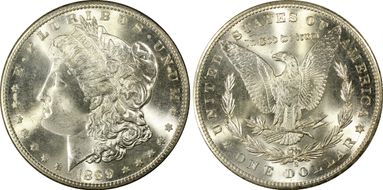 1899-S $1 MS66