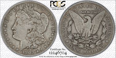 1903-S $1 Micro S VG10