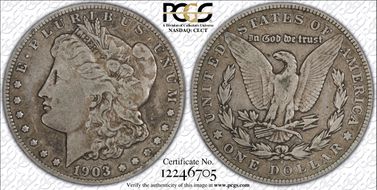 1903-S $1 Micro S F15