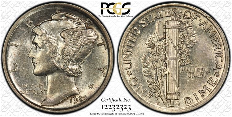 Cert 12232323 - Coin Image