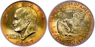 1977 $1 MS66
