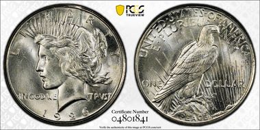 1926-S $1 MS64