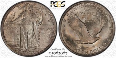 1921 25C MS65FH