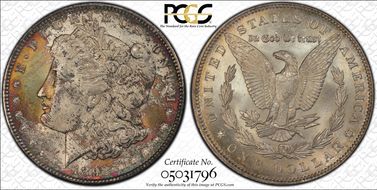 1892 $1 MS64