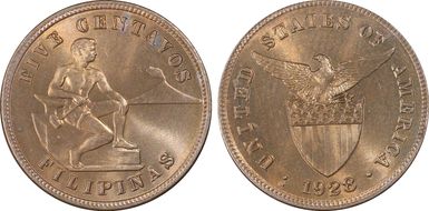 1928-M 5C Allen-4.15 MS65