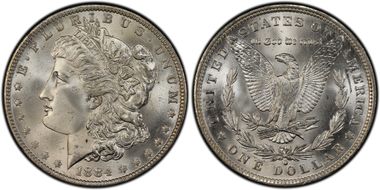 1884-O $1 MS66