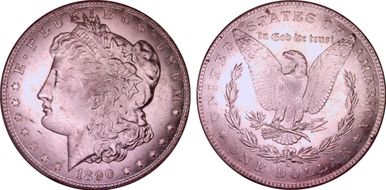 1890-S $1 MS63