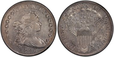 1798 $1 BB-105 XF40