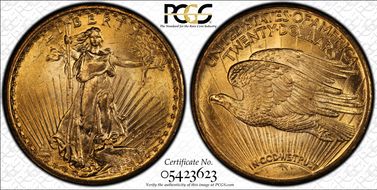 1925 $20 MS64