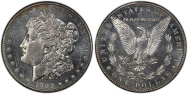 1902-O $1 MS63DMPL