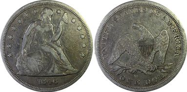 1846 $1 VF25