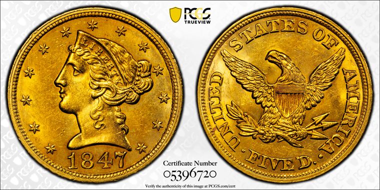 Cert 05396720 - Coin Image