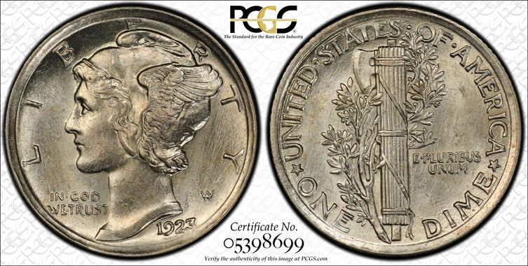 Cert 05398699 - Coin Image