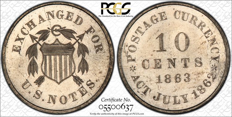 Cert 05500637 - Coin Image