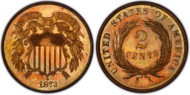 1873 2C Open 3 PR66RD