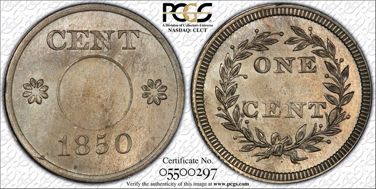 Cert 05500297 - Coin Image