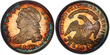 1827 10C MS64