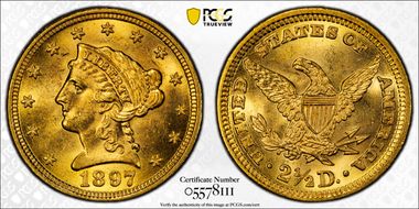 1897 $2.50 MS64