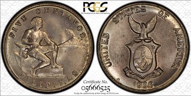 1938-M 5C Allen-6.02 MS65