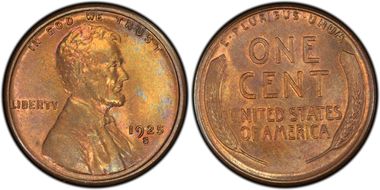 1925-S/S 1C RPM FS-501 MS64RB