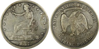 1877 T$1 VF35