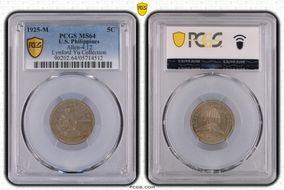 1925-M 5C Allen-4.12 MS64