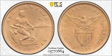 1909-S 1C MS65RD