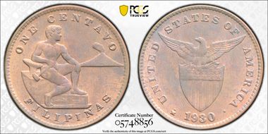 1930-M 1C MS65RD