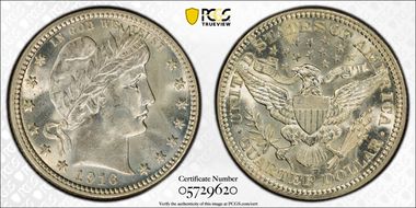 1916-D 25C MS66