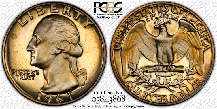 Cert 05843868 - Coin Image