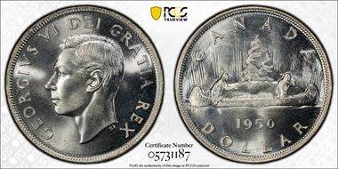 1950 S$1 MS67