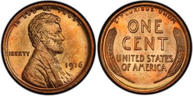 1916 1C MS67+ RD