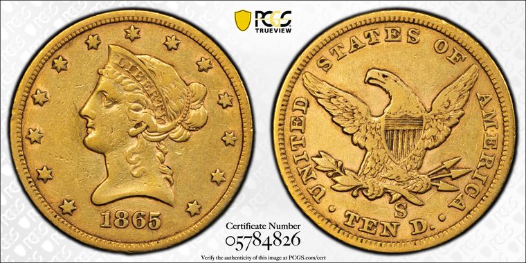 Cert 05784826 - Coin Image