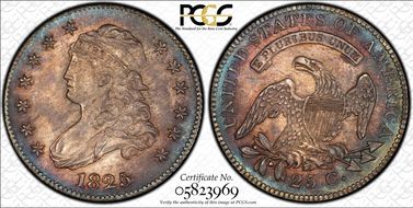 1825/4/(2) 25C B-2 MS65