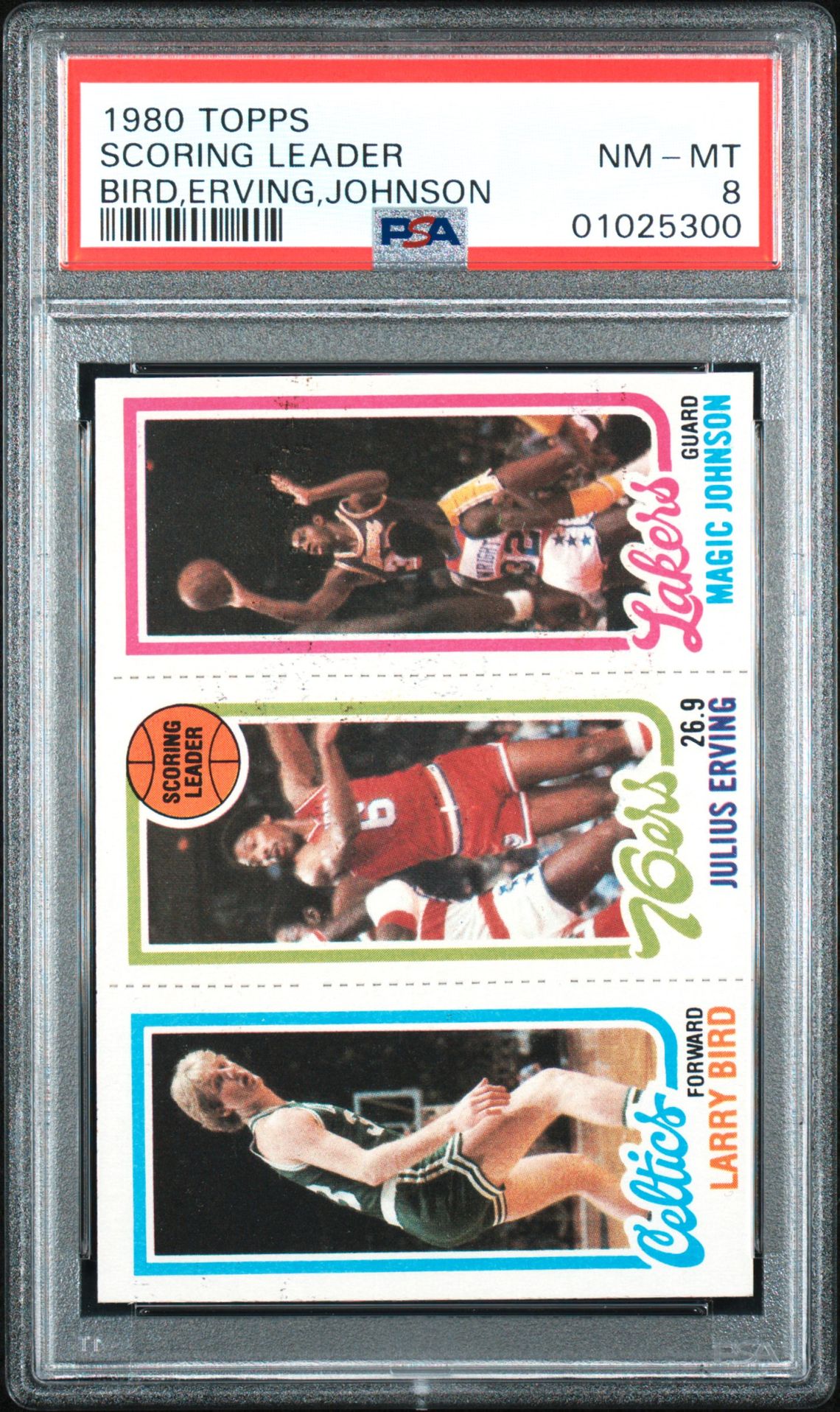 1980 Topps Scoring Leader front