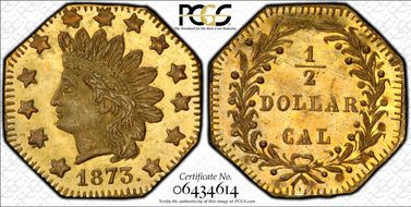 1873 G50C BG-942 MS63