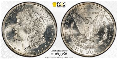 1882-S $1 MS64