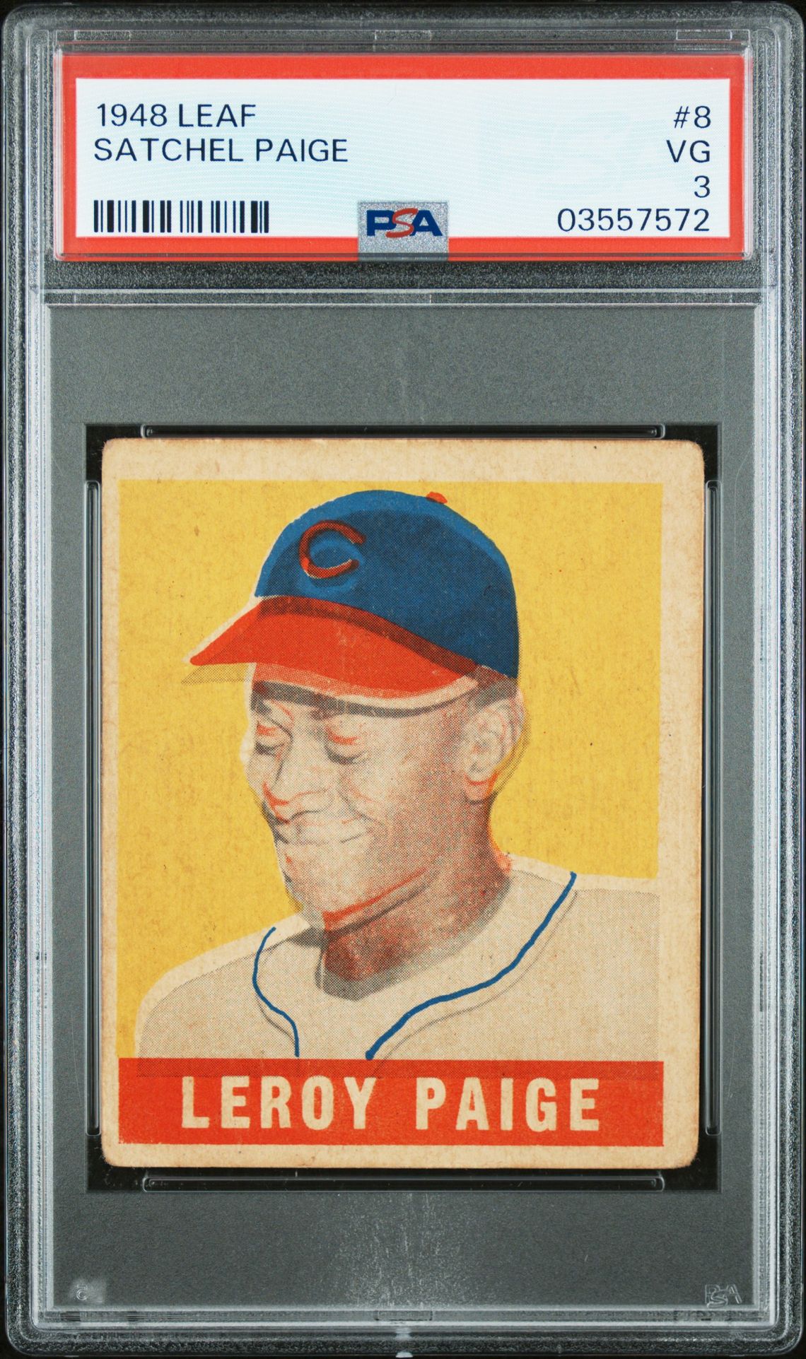 1948 Leaf LEAF #8 Satchel Paige front