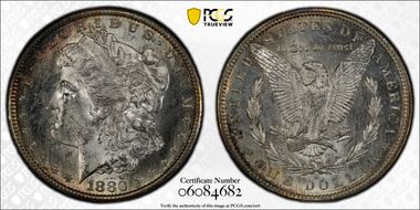 1880-S $1 MS64PL