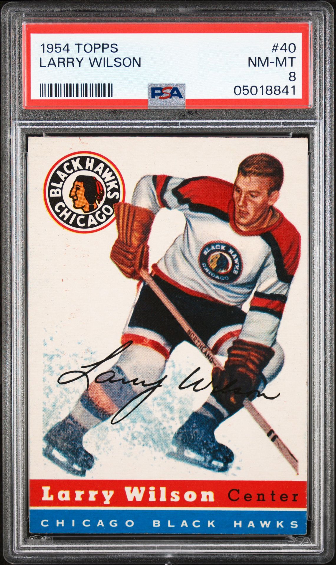 1954 Topps #40 Larry Wilson front