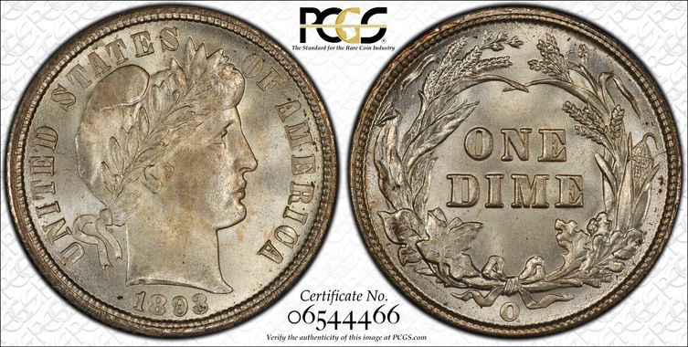 Cert 06544466 - Coin Image