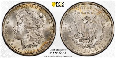 1882-CC $1 MS63