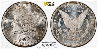 1880-S $1 MS63