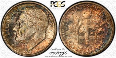 1949-S 10C MS67FB