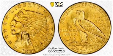 1925-D $2.50 MS65+